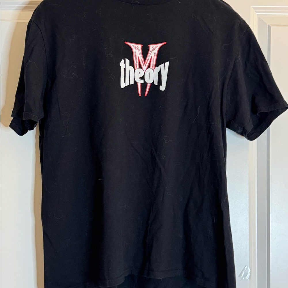 M Theory Record Label Promo Shirt RARE L Metal Bands‎
